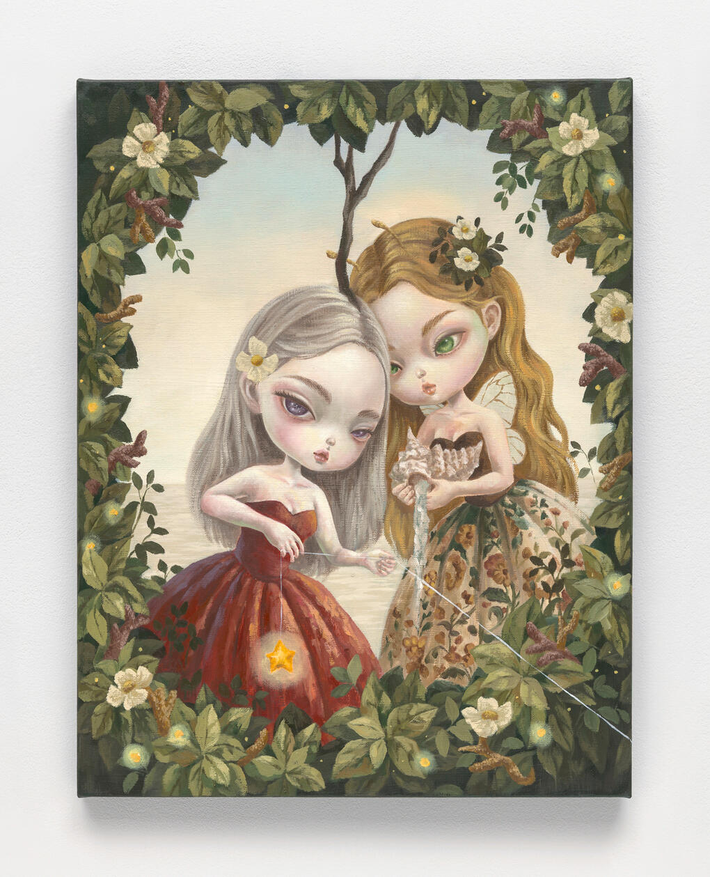 Where the Star Took Root (별이 뿌리내린 곳) oil on canvas 53.0 × 40.9 cm 2026