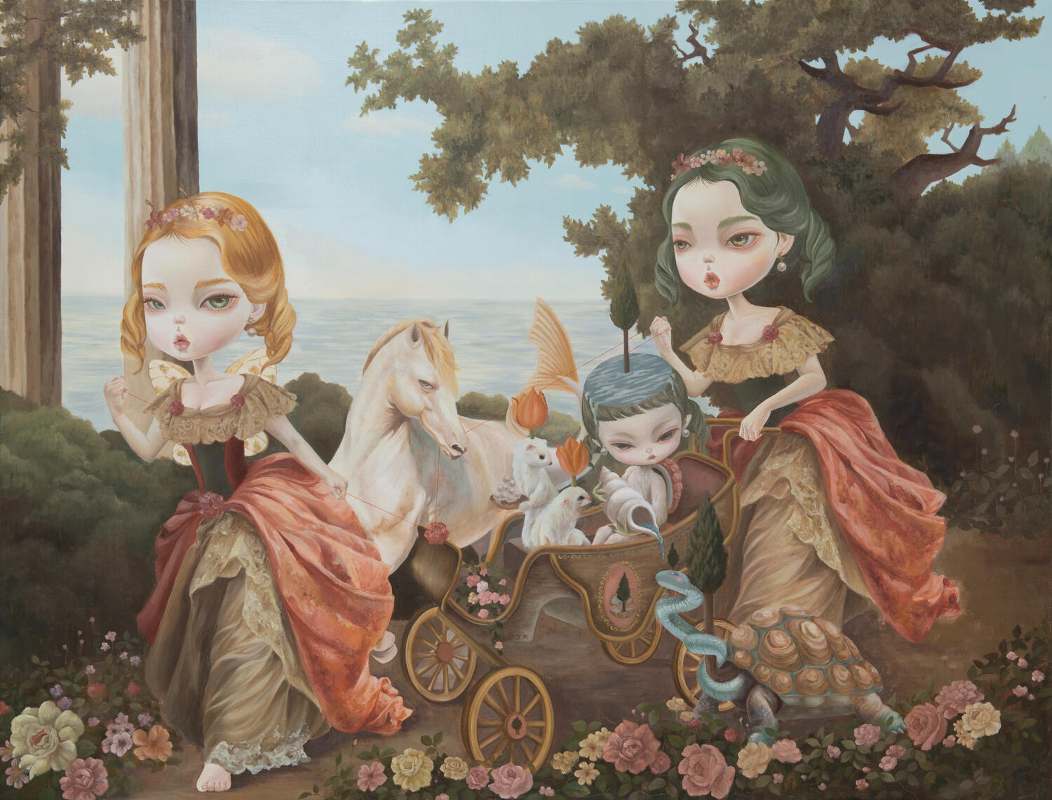 uncomfortable walk,116.8x91.0cm,oil on canvas,2025