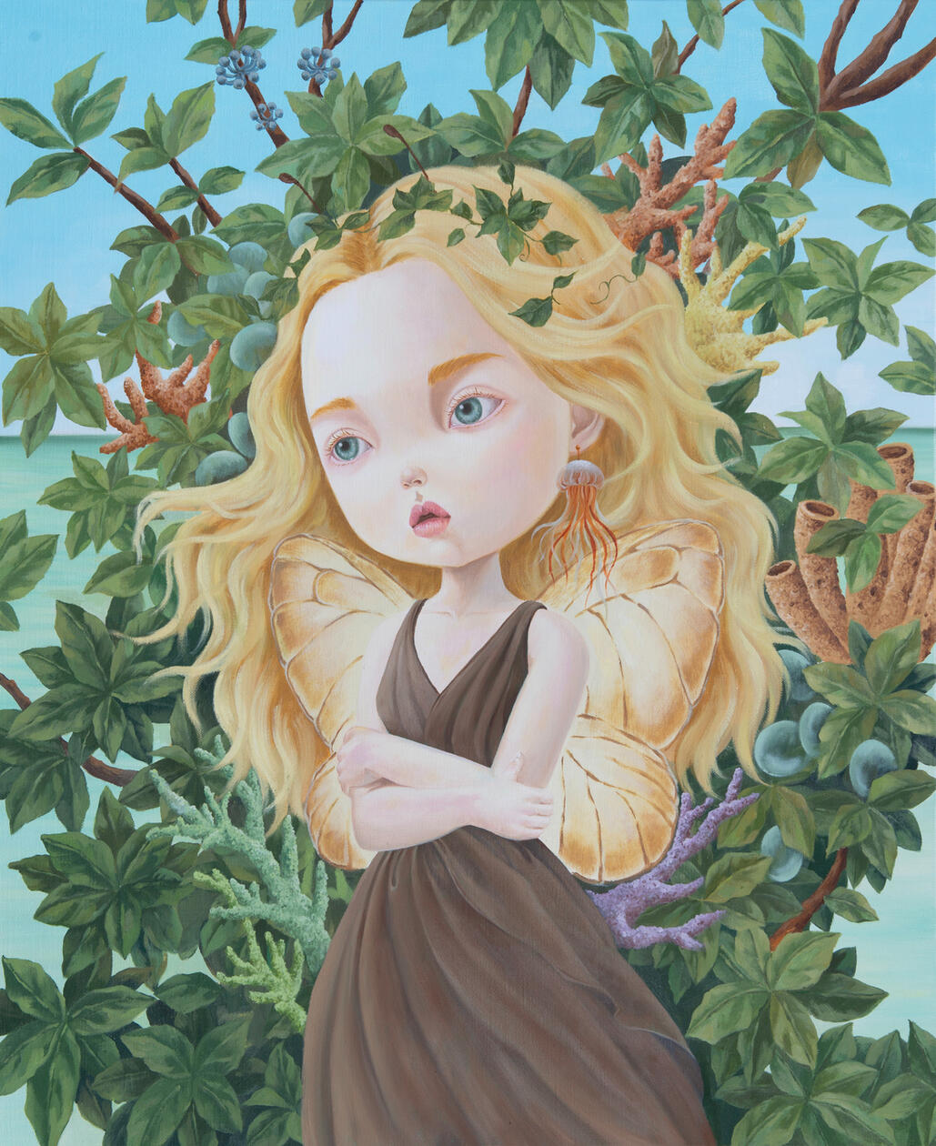 The Place Beyond Reach, 다다를 수 없는 그곳, oil on canvas, 72.7x60.6cm, 2024